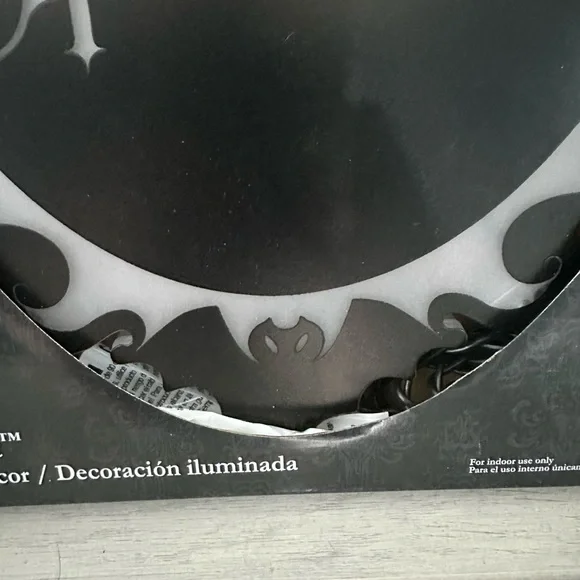 🕸️SOLD Disney’s The Haunted Mansion Light Up Moonlit Hanging Wall Sign🕸️ - Picture 3 of 7